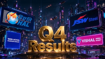 Q4 Results On May 14: HAL, Tata Motors PV,  JSW Steel, Vishal Mega Mart Among Others To Declare Results