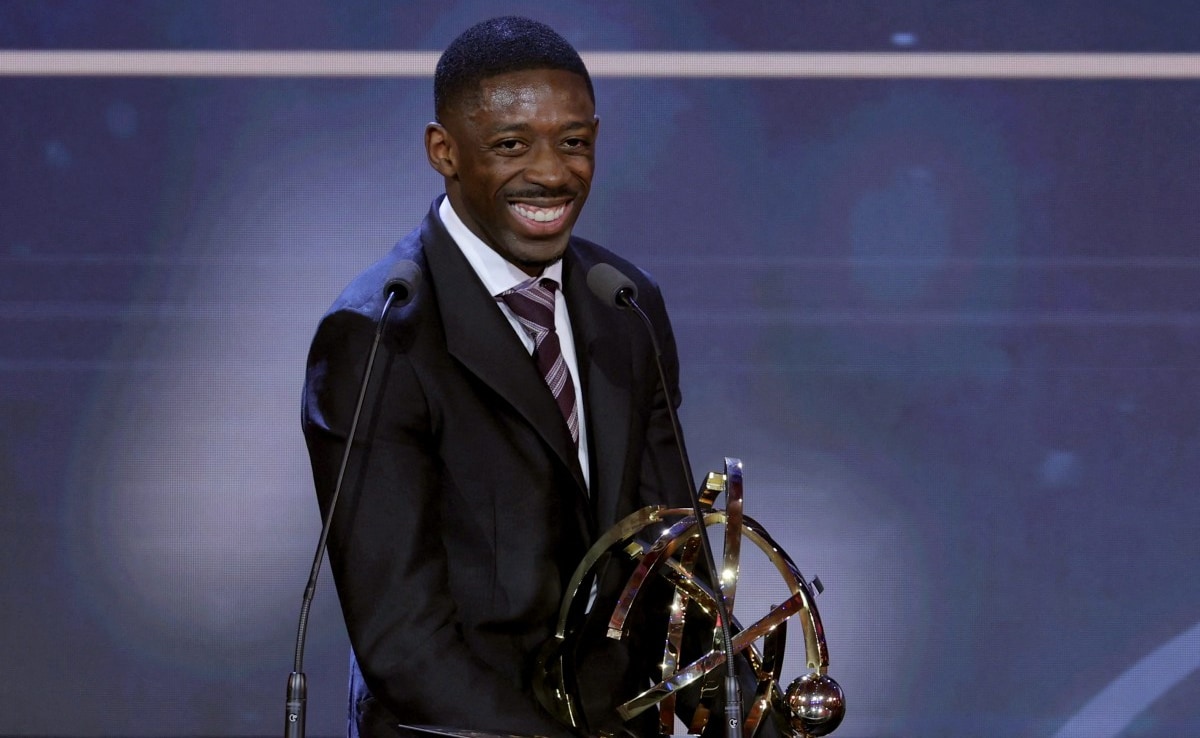 Ousmane Dembele Again Voted Player Of The Year In France