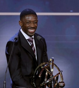 Ousmane Dembele Again Voted Player Of The Year In France