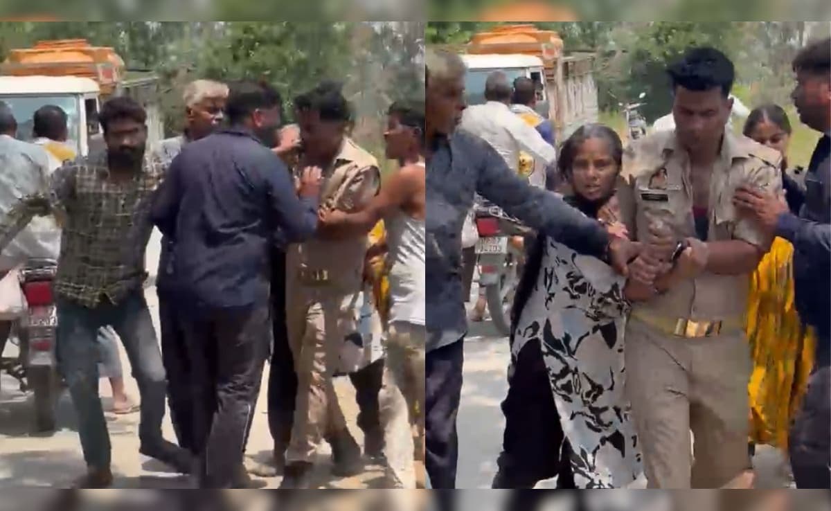 संभल में दो पुलिस कर्मियों से मारपीट कर आरोपी को छुड़ा ले गया परिवार और ग्रामीण, सिपाही ने भागकर बचाई अपनी जान
