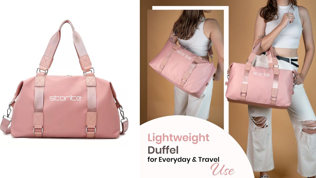 5 Best Weekend Bags for Short Trips Under ₹2,000: A weekend bag fits everything you need for two or three days.
