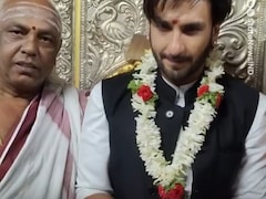 FWICE के बैन के बाद चामुंडेश्वरी मंदिर दर्शन करने पहुचे रणवीर सिंह, मांगी इस गलती की माफी