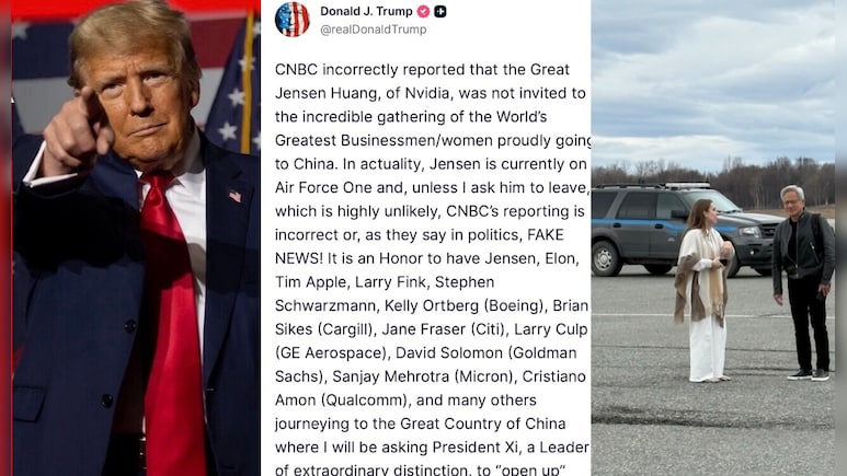 Jensen Huang, Elon Musk, Tim Cook: Full List Of CEOs Joining Trump For High-Profile China Visit