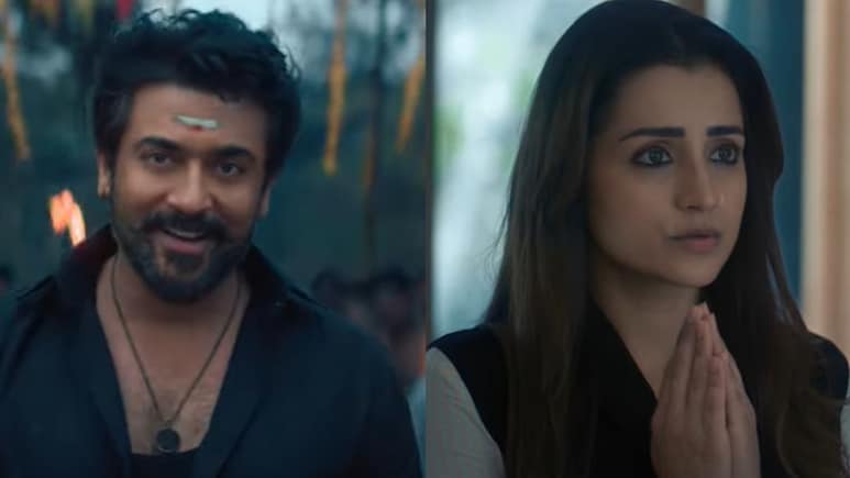 <i>Karuppu</i> Trailer: Suriya And Trisha Krishnan's Fight For Justice Is Mass Meets Social Cause