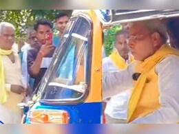 यूपी के मंत्री ने तेल बचाने नहीं, बल्कि सपा को जवाब देने में लिए चलाया ऑटो; कहा- मैं ऑटो वाला हूं