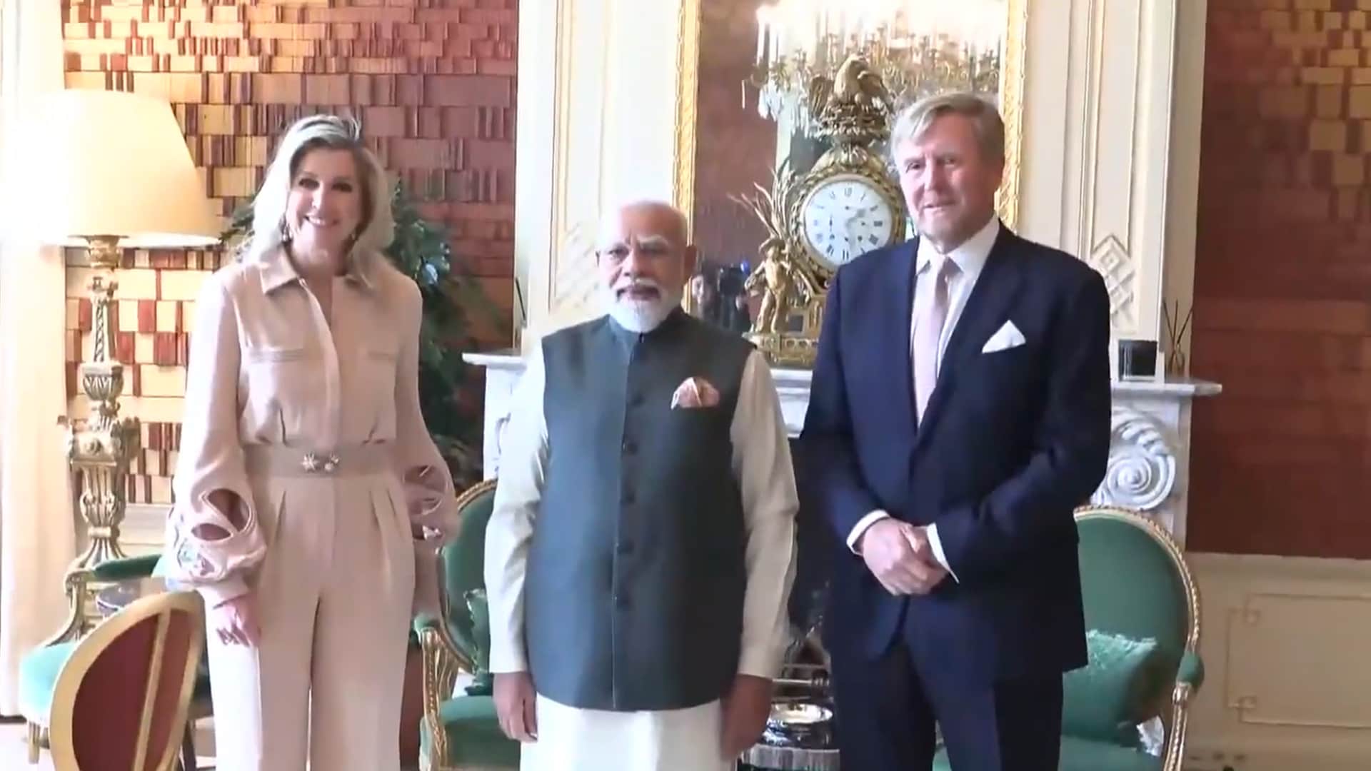 PM Modi Meets Dutch Royal Family During Crucial Netherlands Visit