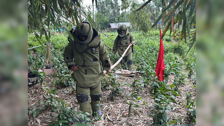 WWII-Era Bomb Found In Assam Village, Army Safely Defuses Device