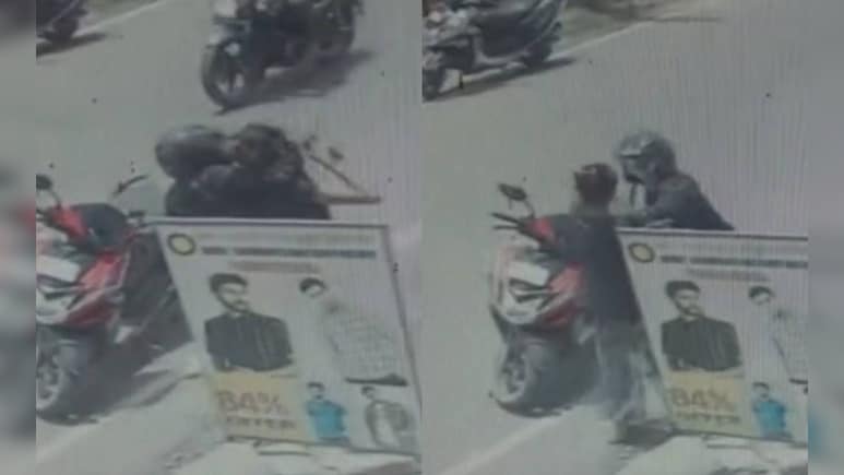 बीच सड़क पर पति ने पत्नी की गर्दन पर चलाया चाकू, रोंगटे खड़े कर देगा यह VIDEO