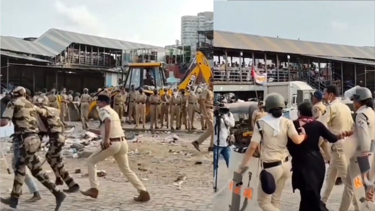 Bandra Bulldozer Action: बांद्रा डिमोलिशन के दौरान भारी बवाल, पत्थरबाजी मामले में अब तक 16 गिरफ्तार