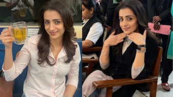 Trisha Krishnan's Not-So-Cryptic Karuppu BTS Post Has A Vijay Connection