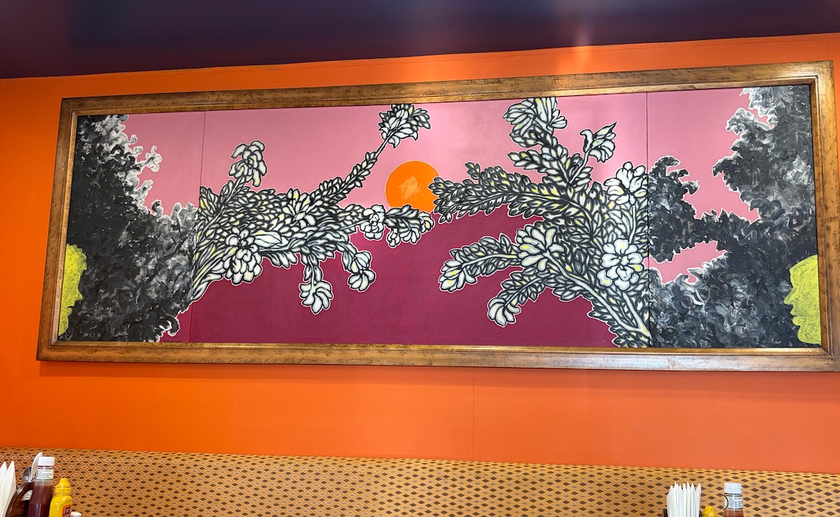 Every room, restaurant, and common area features curated, original artworks from the Chitrashaala art residency.