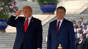 Trump Accorded Ceremonial Welcome As He Arrives In China For Talks With Xi