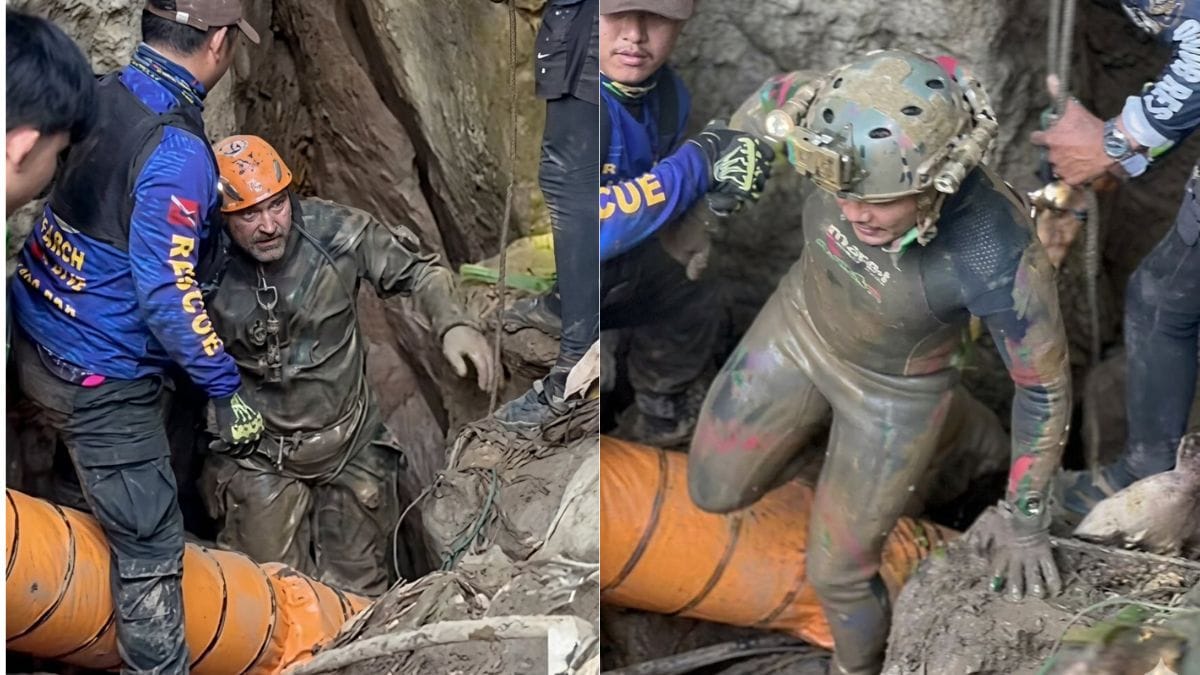 Celebrated divers Mikko Paaso and Norased Palanising joined the rescue ops.