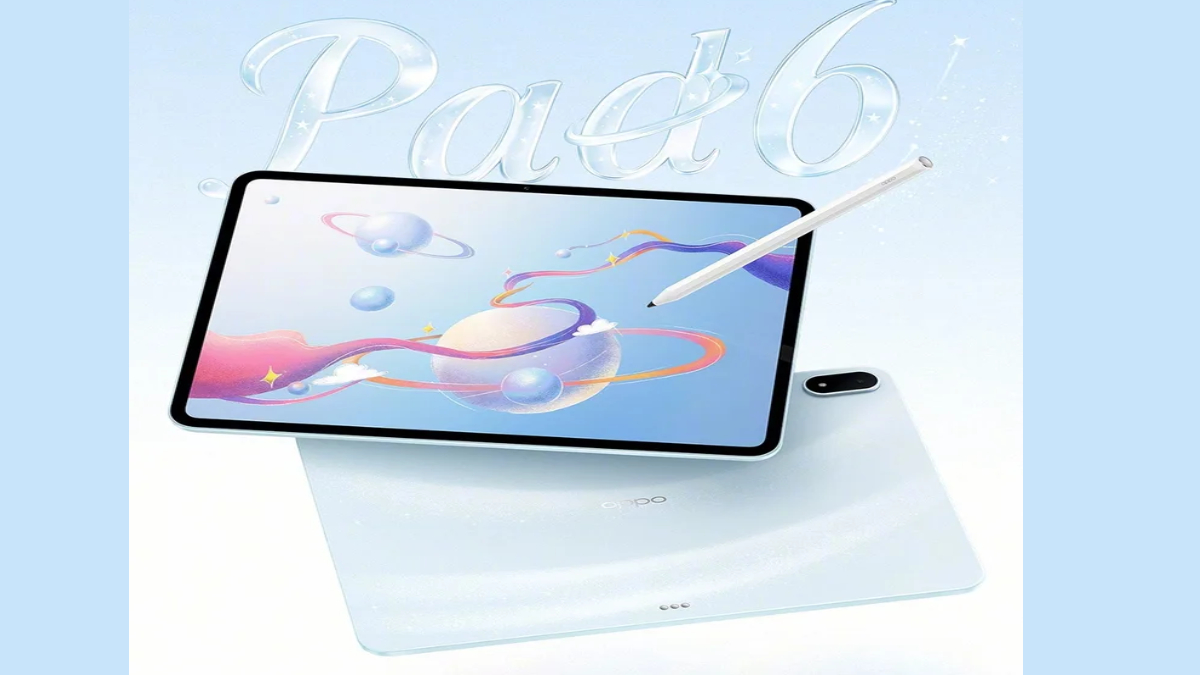 Oppo Pad 6 लॉन्च होगा 25 मई को, 10420mAh की विशाल बैटरी, 67W फास्ट चार्जिंग जैसे फीचर्स, जानें सबकुछ