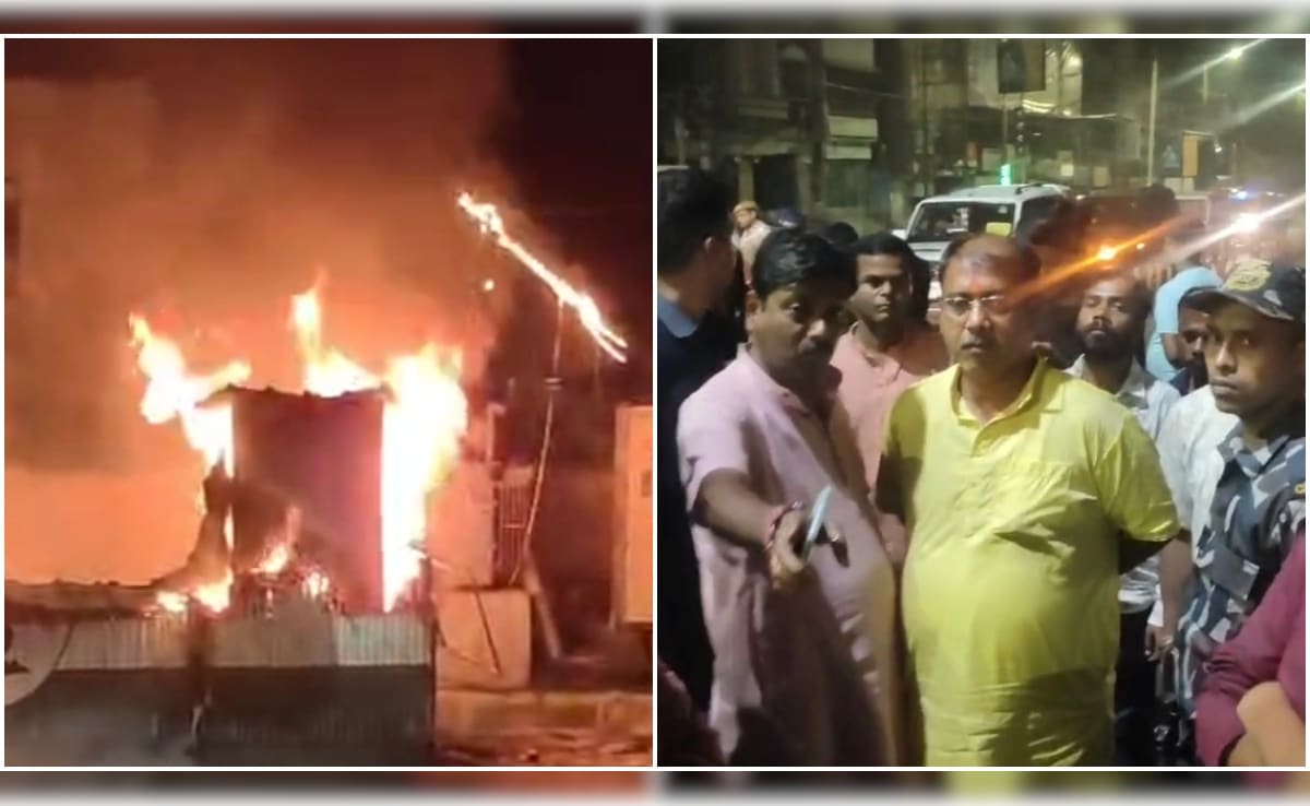 बंगाल में रिजल्ट के बाद अब बवाल, आसनसोल में TMC पार्षद का दफ्तर और बगल की दुकान जलकर खाक