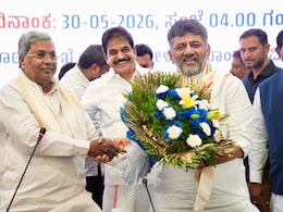 Karnataka Politics Live Updates: DK Shivakumar Meets Governor, Stakes Claim As Chief Minister