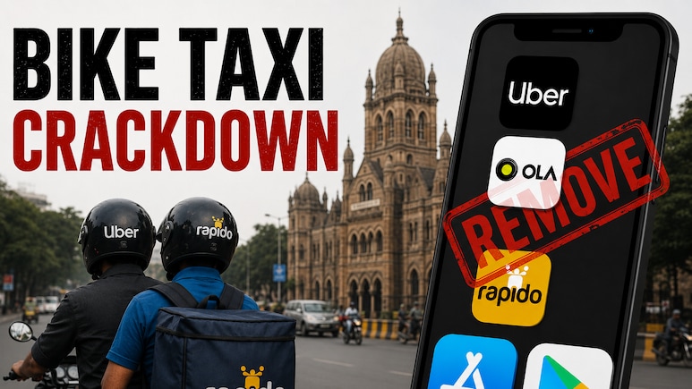 Bike Taxi Crackdown: Maharashtra Asks Apple And Google To Remove Uber, Ola, Rapido Apps