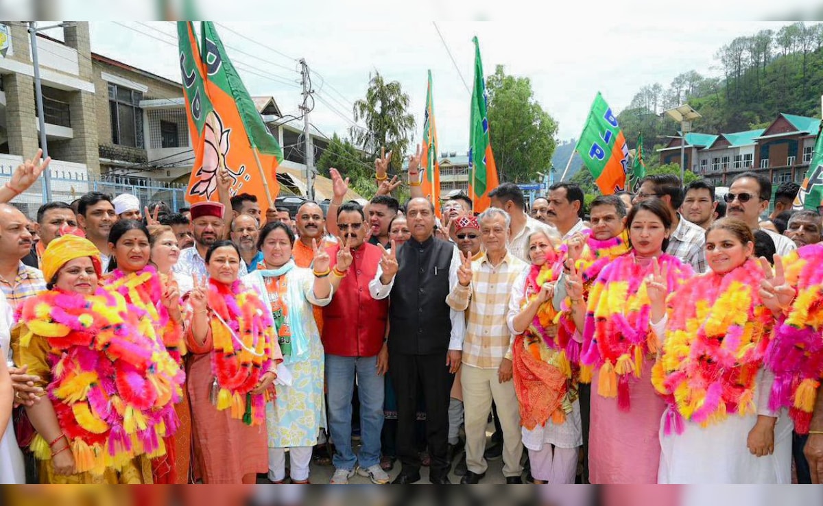 हिमाचल नगर निगम चुनाव में BJP को बंपर जीत, धर्मशाला, मंडी, सोलन में खिला कमल, पालमपुर में बची कांग्रेस की लाज
