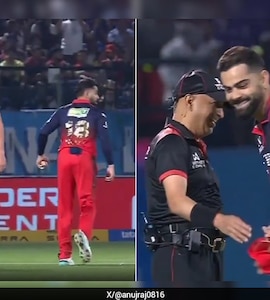 Virat Kohli Marks Bowling Run-Up, Shares Hilarious Moment With Umpire - Video