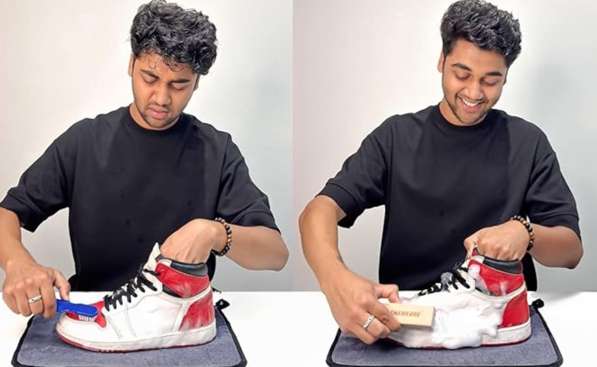 How To Clean White Sneakers At Home Without Ruining Them