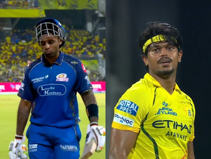 Suryakumar Yadav's Slump Continues As Mumbai Indians Star Stunned By CSK Debutant