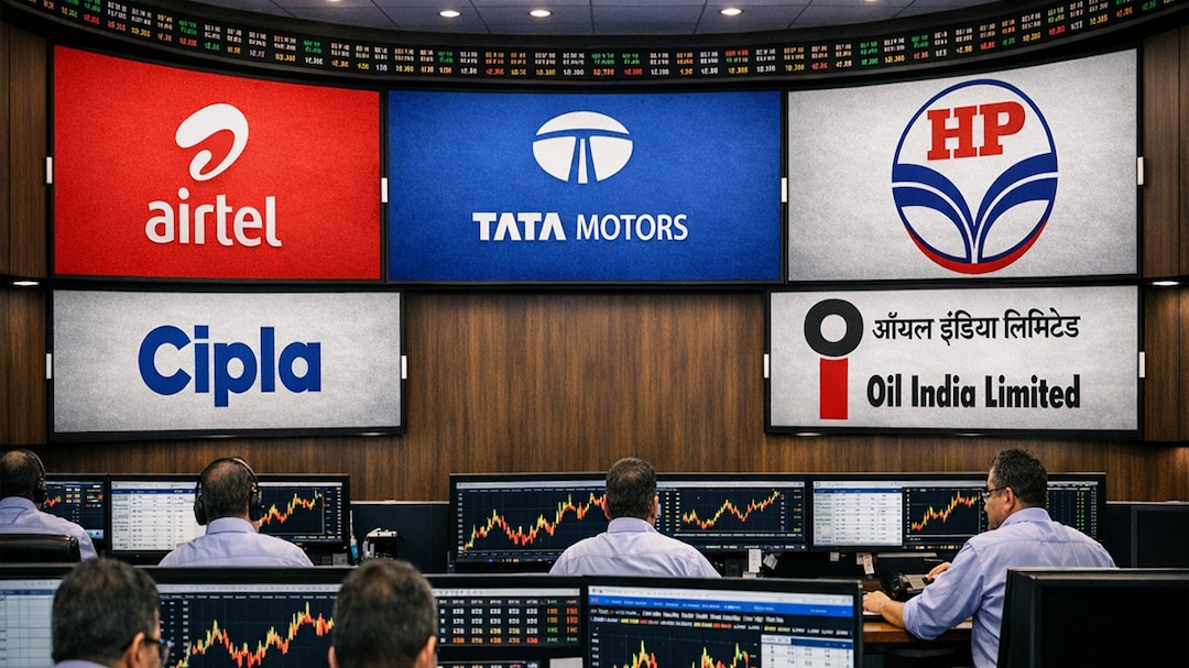 Q4 Results Live Updates: HPCL Profit Beats Estimates; Bharti Airtel, Tata Motors CV, Oil India In Focus