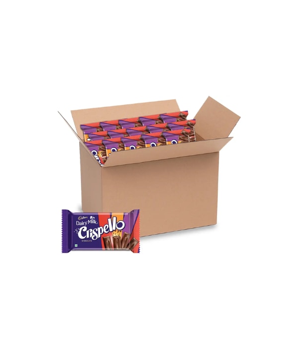 Click here to buy: Cadbury Dairy Milk Crispello Chocolate Bars (15 x 35 g)