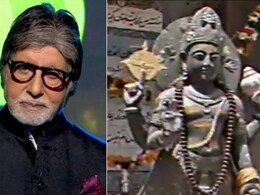 अमिताभ बच्चन ने दिखाई 135 साल पुराने विष्णु मंदिर की झलक, भारत नहीं इस देश में है स्थित, मूर्ति के पीछे लिखी है उर्दू