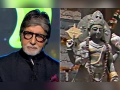 अमिताभ बच्चन ने दिखाई 135 साल पुराने विष्णु मंदिर की झलक, भारत नहीं इस देश में है स्थित, मूर्ति के पीछे लिखी है उर्दू
