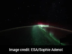 Astronomer Captures Stunning Aurora Australis From Space Above Indian Ocean