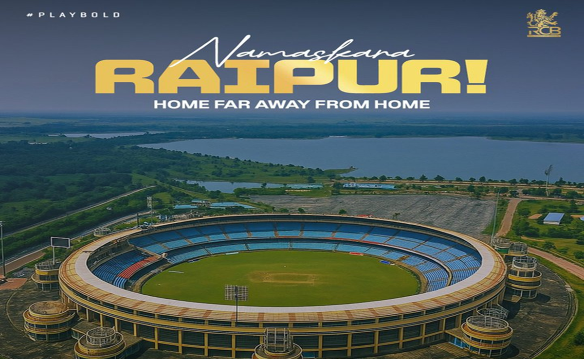 IPL 2026: किंग कोहली के फैन्स का इंतजार खत्म; रायपुर में RCB के दो मैच, टिकट ऐसे मिलेगी