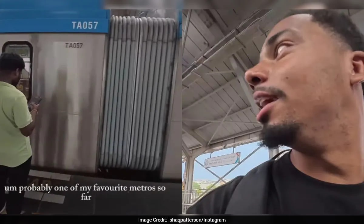 British Man Left Impressed By Hyderabad Metro, Praises Its Cleanliness And Ambience