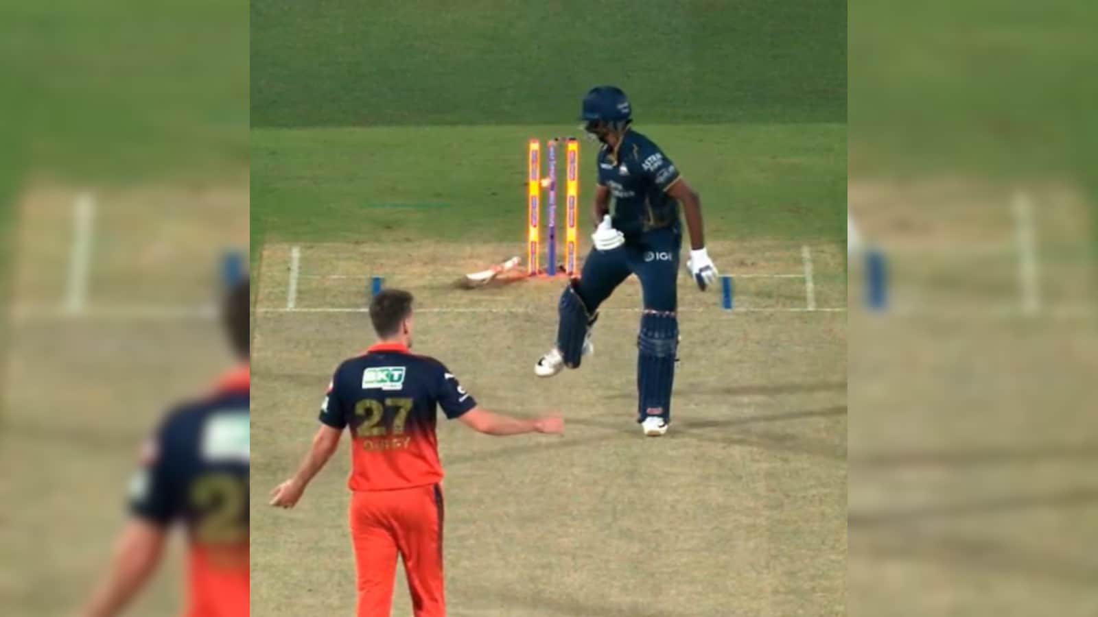 Hit-wicket In IPL: Sai Sudharsans Brilliant Shot Turns Into Disaster As GT Falter vs RCB