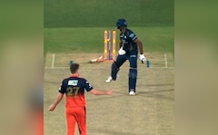 Hit-wicket In IPL: Sudharsan's Brilliant Shot Turns Into Disaster vs RCB