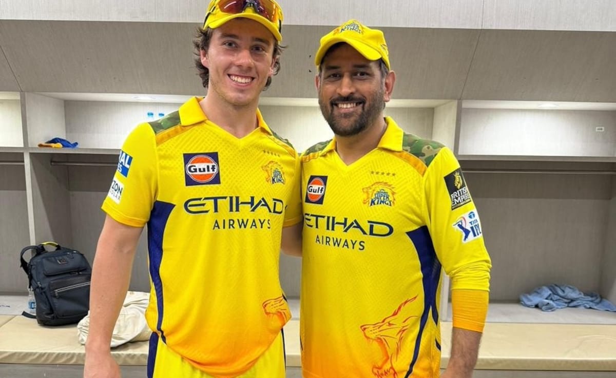 CSKs Dewald Brevis Shares "One Of The Best Advices" Received From MS Dhoni