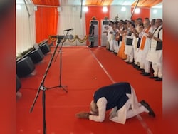 Video: PM Bows Down With Folded Hands To Public At Suvendu Adhikari's Oath