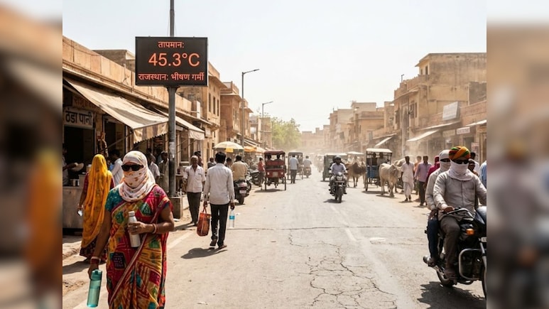 Rajasthan Heatwave: मरुधरा में आग उगल रहा सूरज, 45&deg;C के पार पहुंचा पारा, कछुओं के लिए गीली मिट्टी बनी सहारा; देखें तस्वीरें