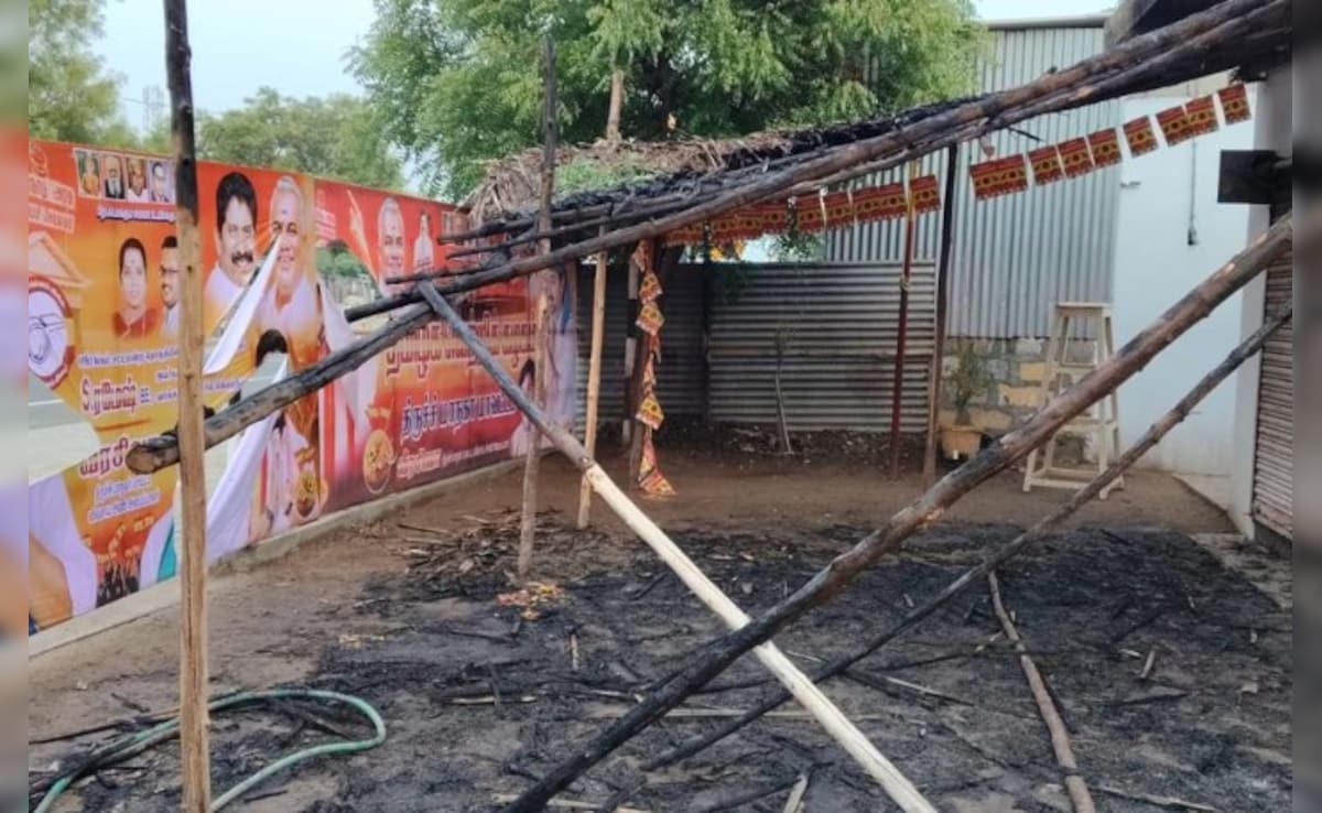 तमिलनाडु में चुनाव परिणाम से ठीक पहले विजय की पार्टी के दफ्तर में किसने लगाई आग