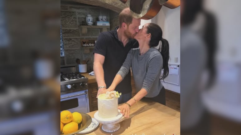 Prince Harry Surprises Meghan Markle With Penguin Sculpture On 8th Wedding Anniversary