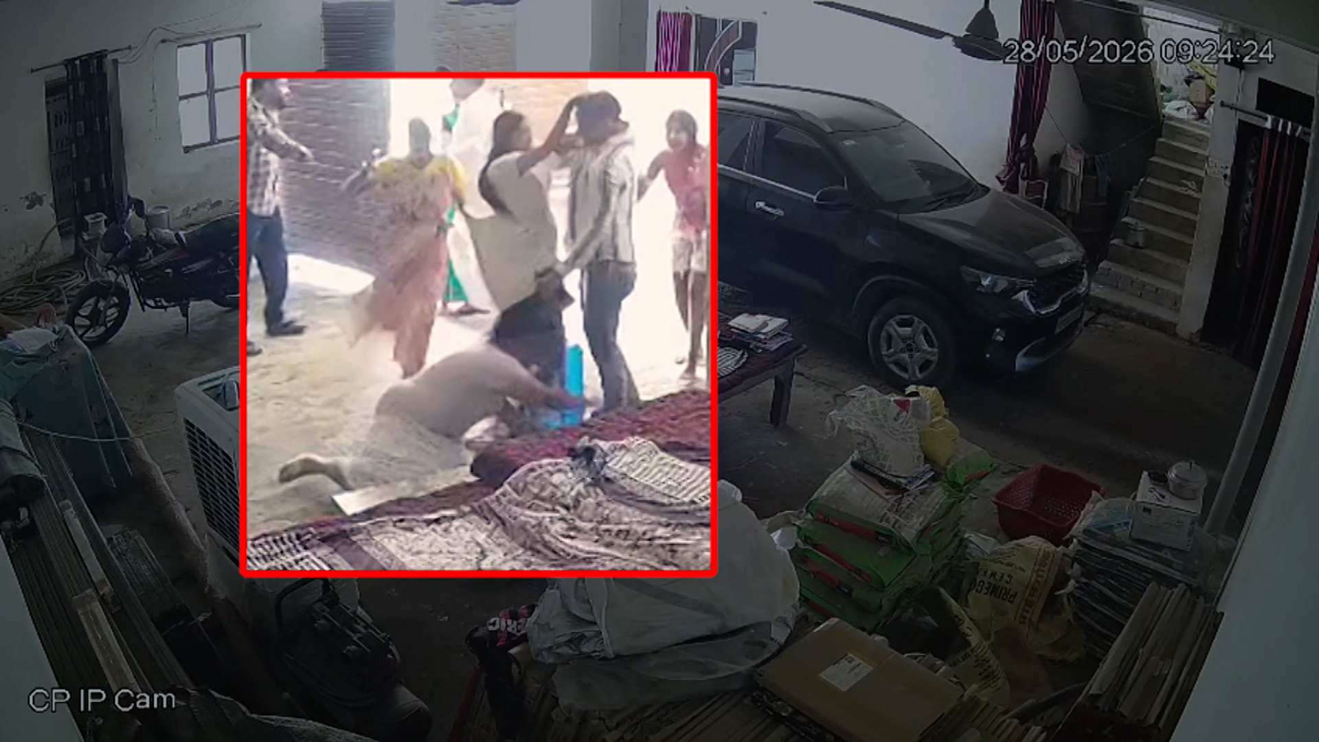 Samajwadi Party Leader Brutally Attacked at Residence in Chandauli