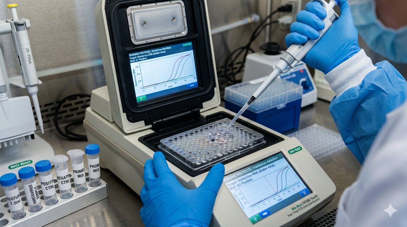 Samples from suspected hantavirus patients are being used for RT-PCR and other tests