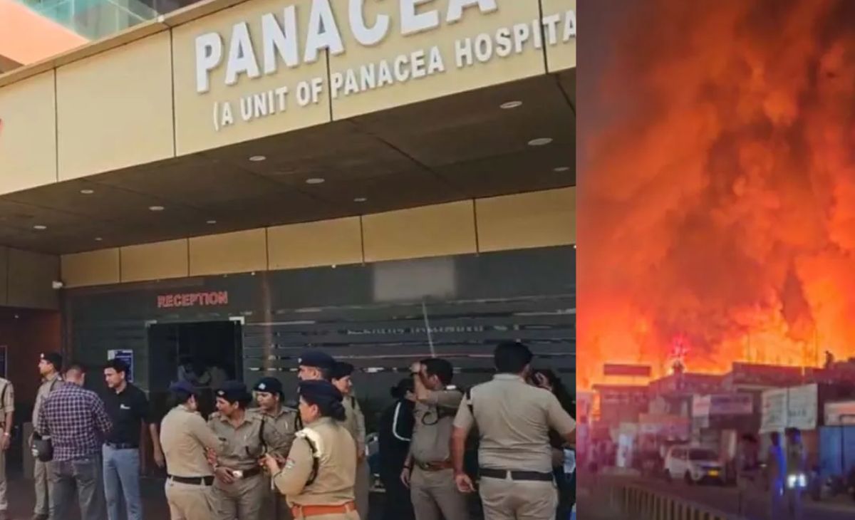 देहरादून के मशहूर पैनेसिया अस्पताल में भीषण आग, AC ब्लास्ट से भड़की आग, 1 की मौत, मचा हड़कंप