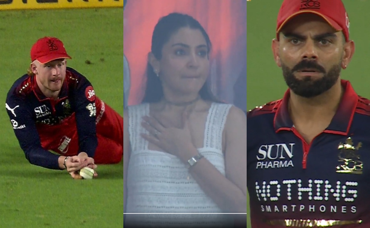Virat, Anushka Stunned As Umpire's Decision Goes Against RCB In IPL Final