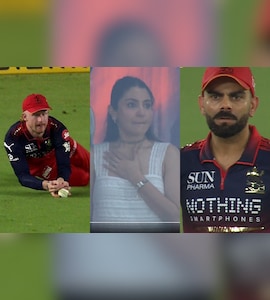 Virat Kohli, Anushka Sharma Stunned As Third Umpires Decision Goes Against RCB In IPL 2026 Final vs GT