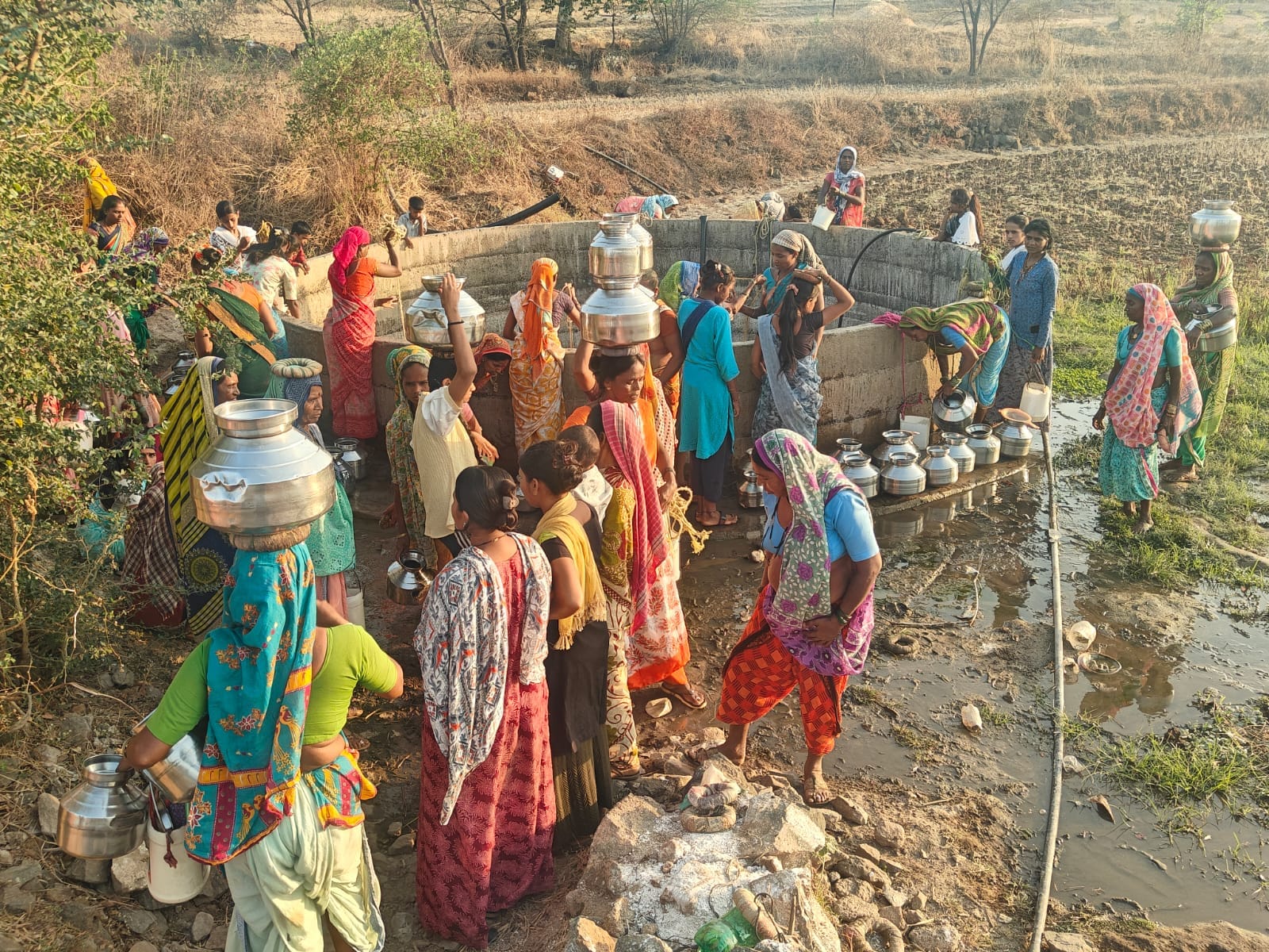 Nashik Water Crisis: पानी के लिए तरसते लोग