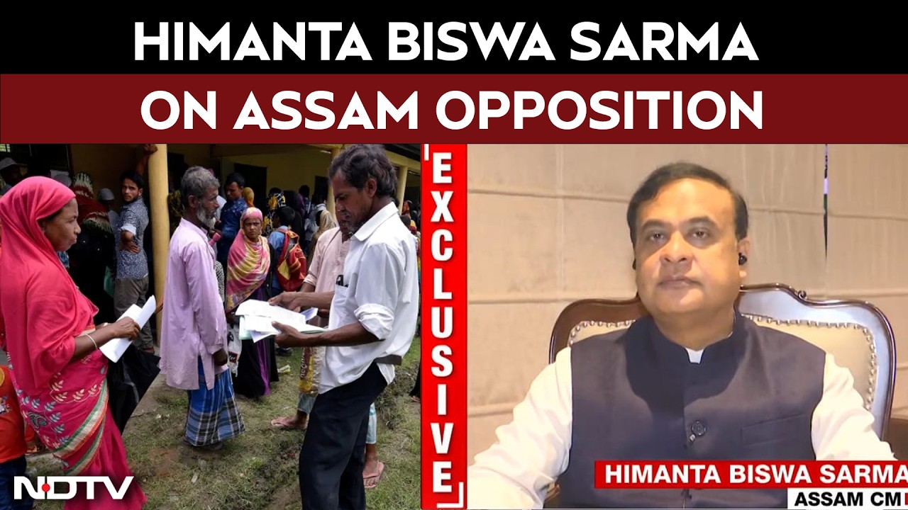 Himanta Biswa Sarma on Assam Opposition: 'Vacuum Will Be Filled by Bangladeshi Migrants'