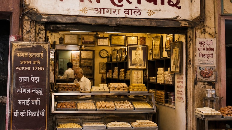 भारत की सबसे पुरानी मिठाई की दुकान कहां है? जानिए कब से बन रही है यहां मिठाई?