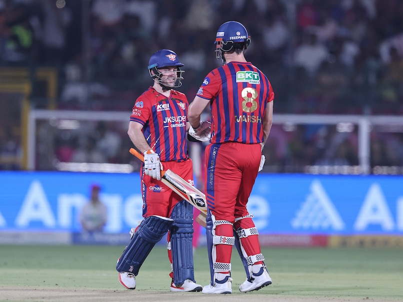 RR vs LSG LIVE Score, IPL 2026: Mitchell Marsh-Josh Inglis Help LSG Script History After RR Make Massive Blunder