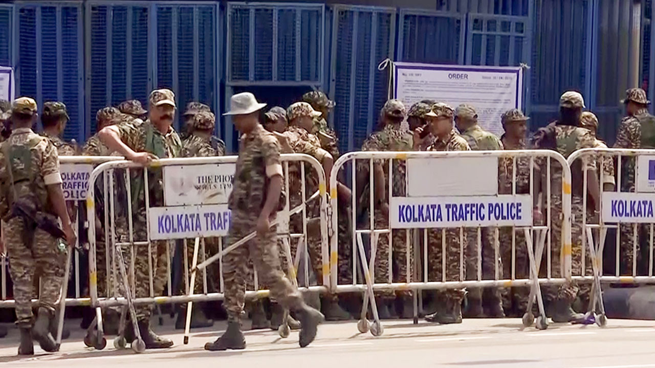 West Bengal Polls: Three-Layer Security With CCTV, Central Forces Deployed