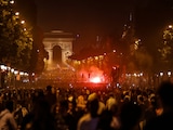 PSG's Champions League Win Celebrations Spark Violent Clashes In Paris - Video PSG's Champions League Win Celebrations Spark Violent Clashes In Paris - Video
